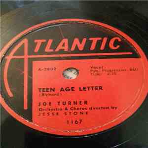 Joe Turner - Teen Age Letter / Wee Baby Blues