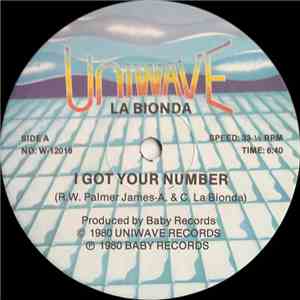 La Bionda - I Got Your Number