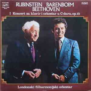 Ludwig van Beethoven / Artur Rubinstein - I Koncert Za Klavir I Orkestar U C-Duru, Op.15