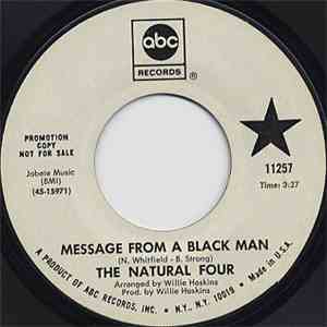 The Natural Four - Message From A Black Man