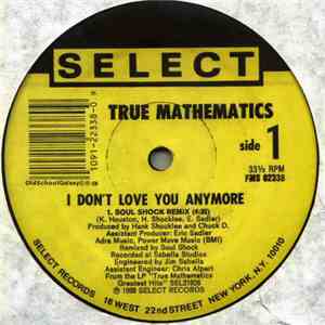 True Mathematics - I Don't Love You Anymore