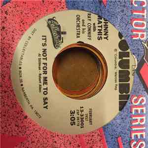 Johnny Mathis With Ray Conniff And His Orchestra - Chances Are