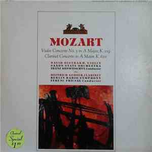Wolfgang Amadeus Mozart - Violin Concerto No.5 In A Major, K219 - Clarinet Concerto In A Major K622