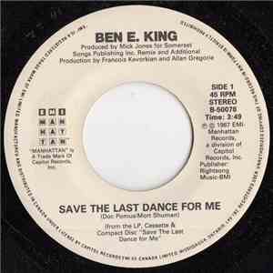 Ben E King - Save The Last Dance For Me