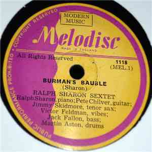 Ralph Sharon Sextet - Burman's Bauble / Boptical Illusion