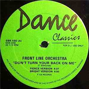 Front Line Orchestra / Trickeration - Don't Turn Your Back On Me / Western Gangster Town