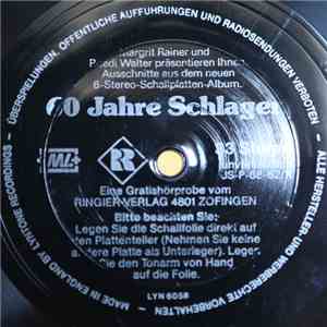 Margrit Rainer Und Ruedi Walter / Various - 60 Jahre Schlager