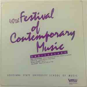 Various - 40th Festival Of Contemporary Music Anniversary
