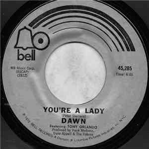 Dawn Featuring Tony Orlando - You're A Lady / In The Park