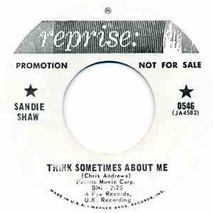 Sandie Shaw - Think Sometimes About Me