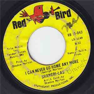 Shangri-Las - I Can Never Go Home Any More / Bull Dog