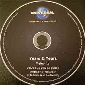 Years & Years - Meteorite