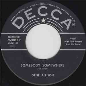 Gene Allison - Somebody, Somewhere