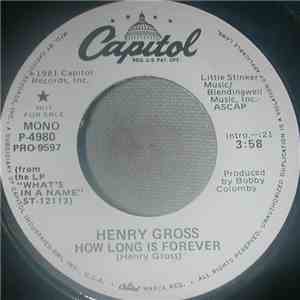 Henry Gross - How Long Is Forever