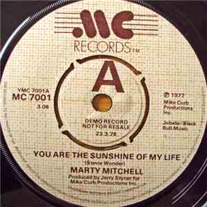 Marty Mitchell - You Are The Sunshine Of My Life