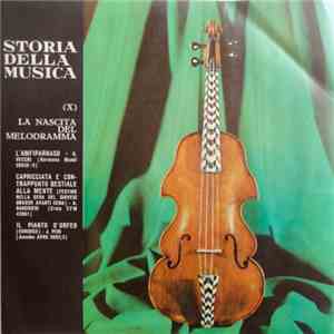 O. Vecchi, A. Banchieri, J. Peri - La Nascita Del Melodramma