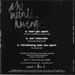 She Wants Revenge - Tear You Apart