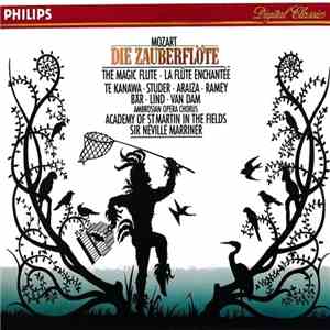 Mozart, Te Kanawa, Studer, Araiza, Ramey, Bär, Lind, Van Dam, Ambrosian Opera Chorus, Academy Of St Martin In The Fields, Sir Neville Marriner - Die Zauberflöte