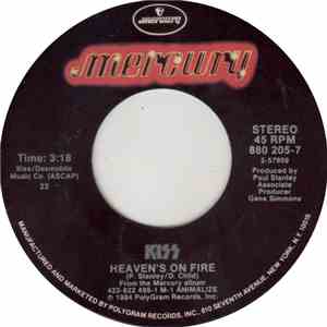 Kiss - Heaven's On Fire