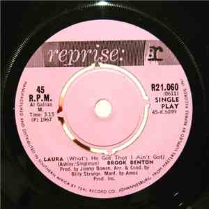 Brook Benton - Laura (What's He Got That I Ain't Got)