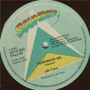 Jah Tony / Fish Clarke - Remember Me / Nice In Jamaica