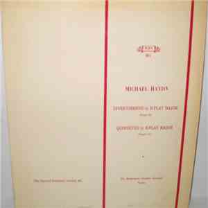 Michael Haydn, The Biedermeier Chamber Ensemble Vienna - Divertimento In B-Flat Major / Quintetto In E-Flat Major