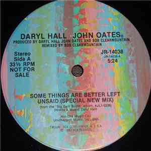 Daryl Hall John Oates - Some Things Are Better Left Unsaid (Special New Mix)