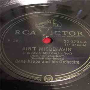 Gene Krupa And His Orchestra - Ain't Misbehavin' / Handful Of Keys