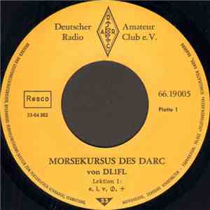 Alfred Müller DL1FL - Morsekursus Des DARC