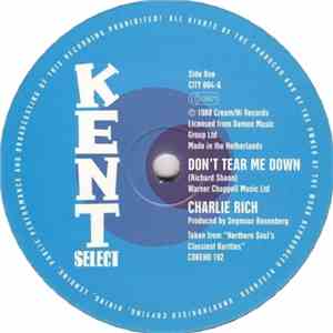 Charlie Rich / Jeanette Jones - Don't Tear Me Down / Cut Loose