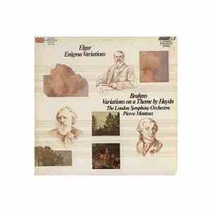 Elgar / Brahms – Pierre Monteux And The London Symphony Orchestra - Enigma Variations / Variations On A Theme By Haydn