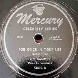Vic Damone - For Once In Your Life / Come Back To Sorrento