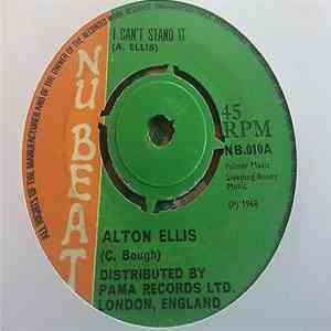 Alton Ellis - I Can't Stand It / Tonight