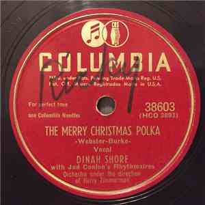Dinah Shore - The Merry Christmas Polka / The Star Of Bethlehem