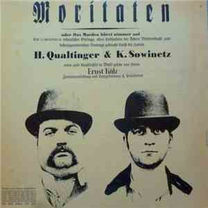 H. Qualtinger & K. Sowinetz / Ernst Kölz - Moritaten Oder Das Morden Höret Nimmer Auf