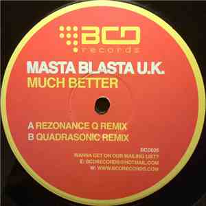 Masta Blasta UK - Much Better