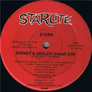 Starr  - Signed & Sealed