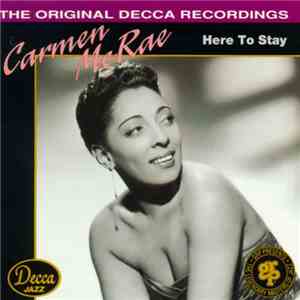 Carmen McRae - Here to Stay