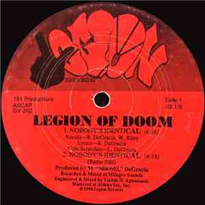 Legion Of Doom  - Nobody's Identical / This is Diego (Underground Remix)