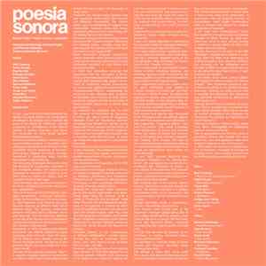 Various - Poesia Sonora
