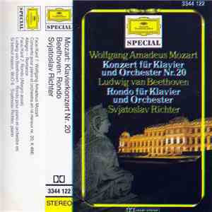 Wolfgang Amadeus Mozart / Ludwig van Beethoven - Svjatoslav Richter - Konzert Für Klavier Und Orchester Nr. 20 / Rondo Für Klavier Und Orchester