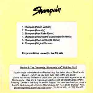 Marina & The Diamonds - Shampain